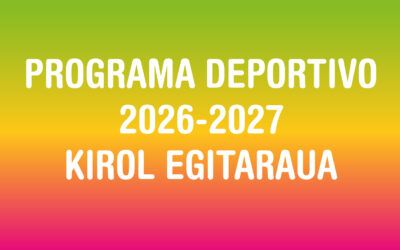 Programa Deportivo 2026-27