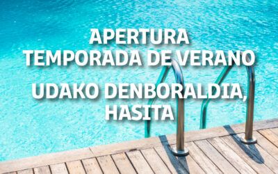 Apertura temporada de verano
