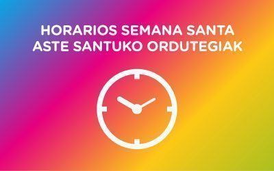 Horarios Semana Santa