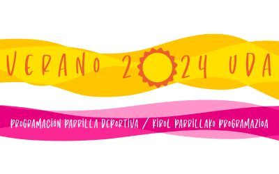 Kirol parrillako programazioa. 2024ko uda