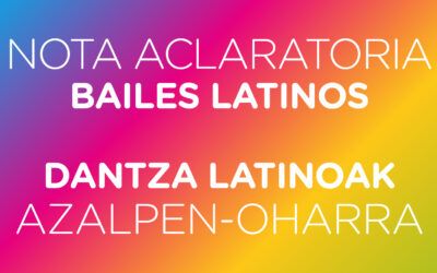 NOTA ACLARATORIA BAILES LATINOS